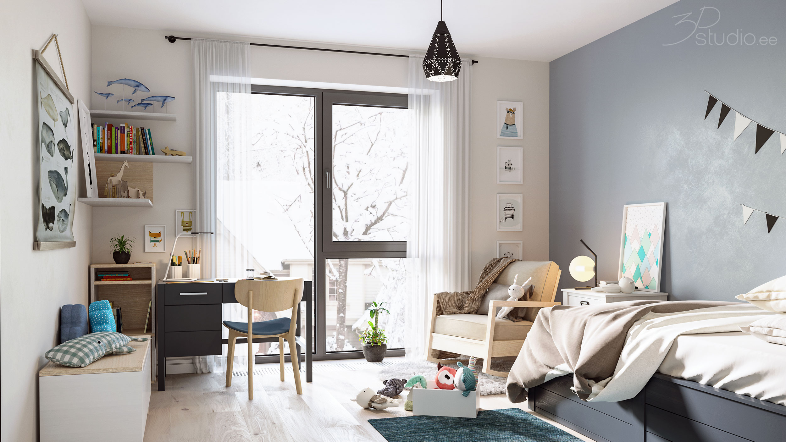 3D visualisering, eiendomsutvikling, Bilder