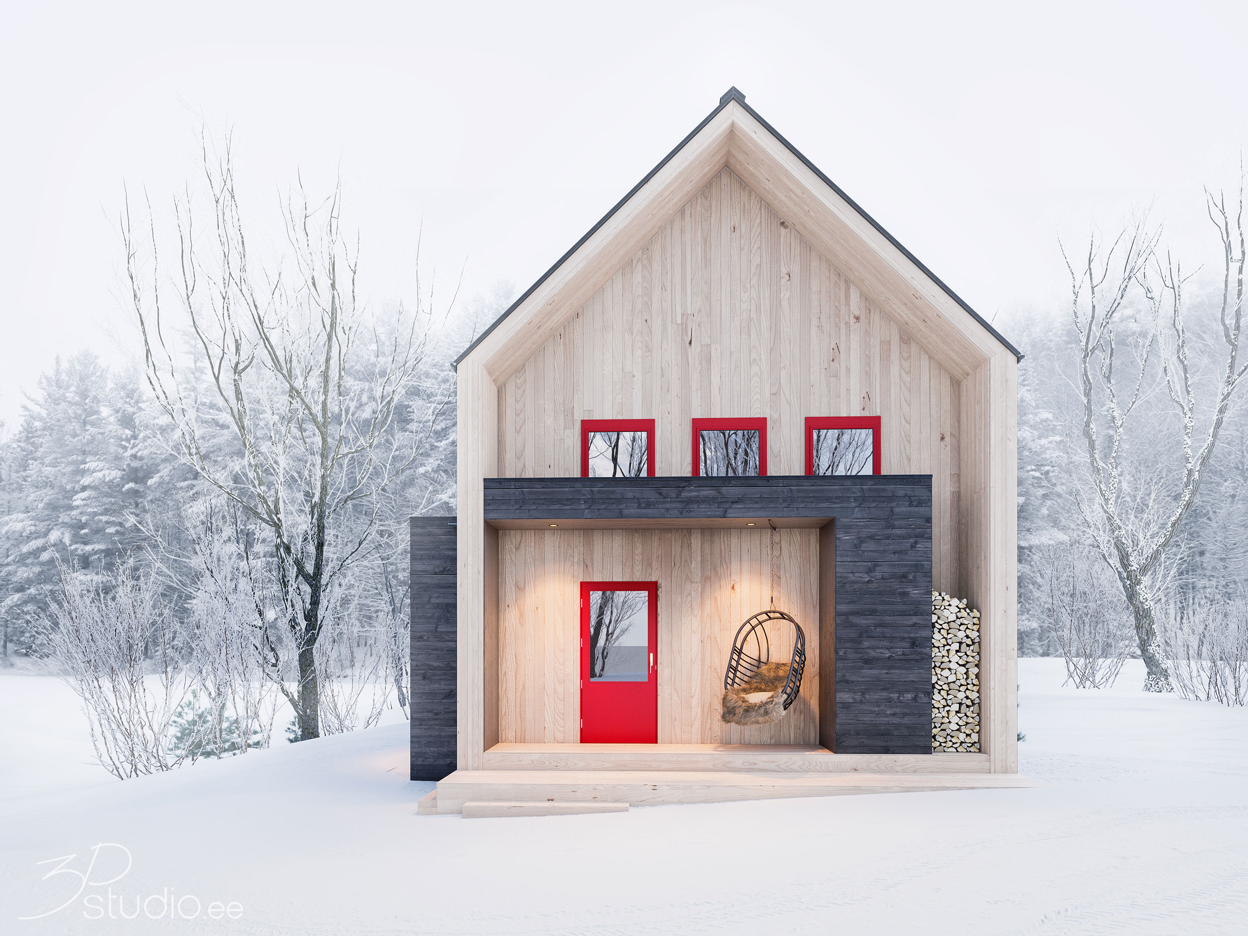 3D-visualisering, fastigheter, bilder, arkitektonisk, visualisering