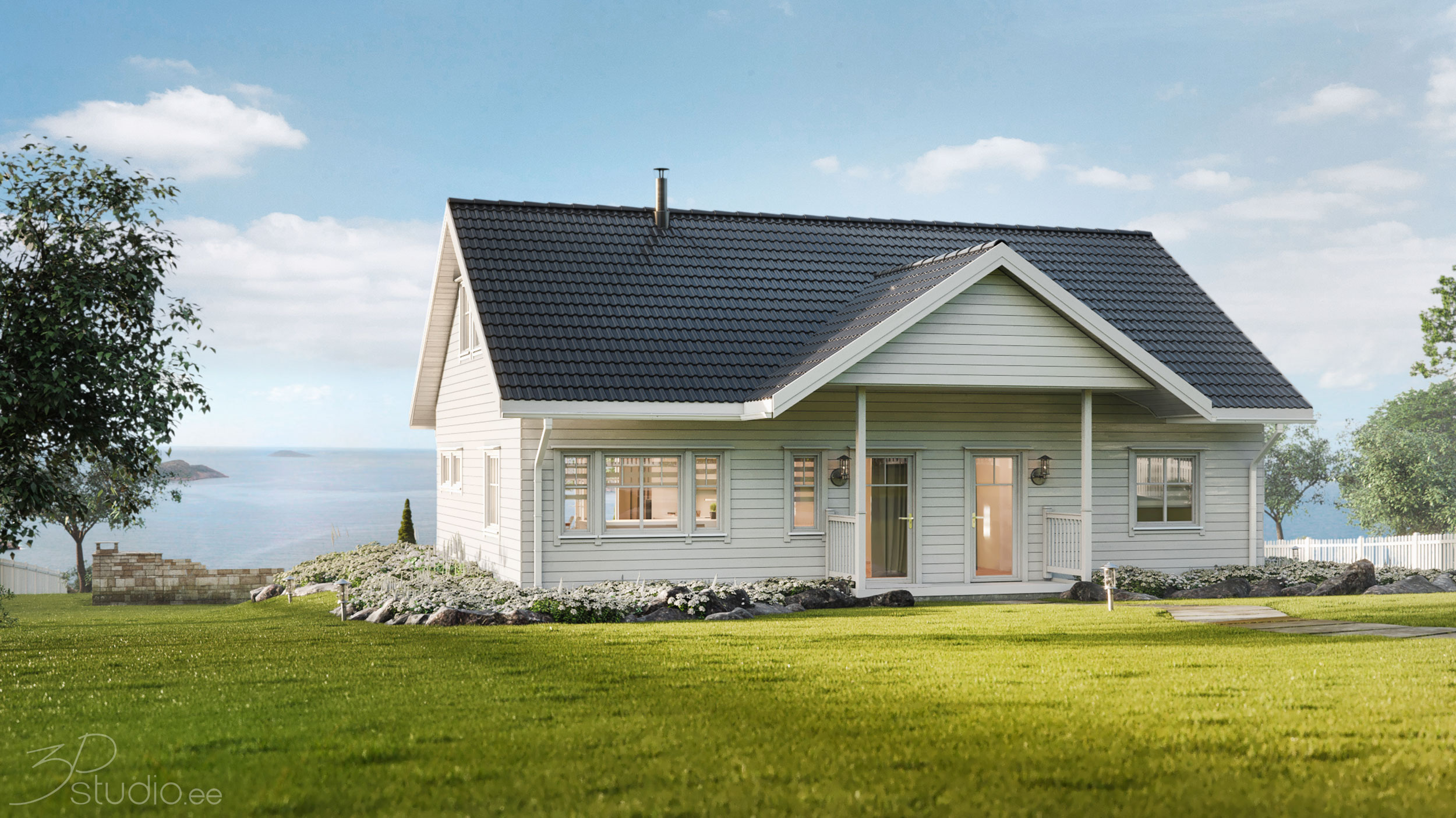 3D visualisering, simulering, gjengivelse, Varden, B18