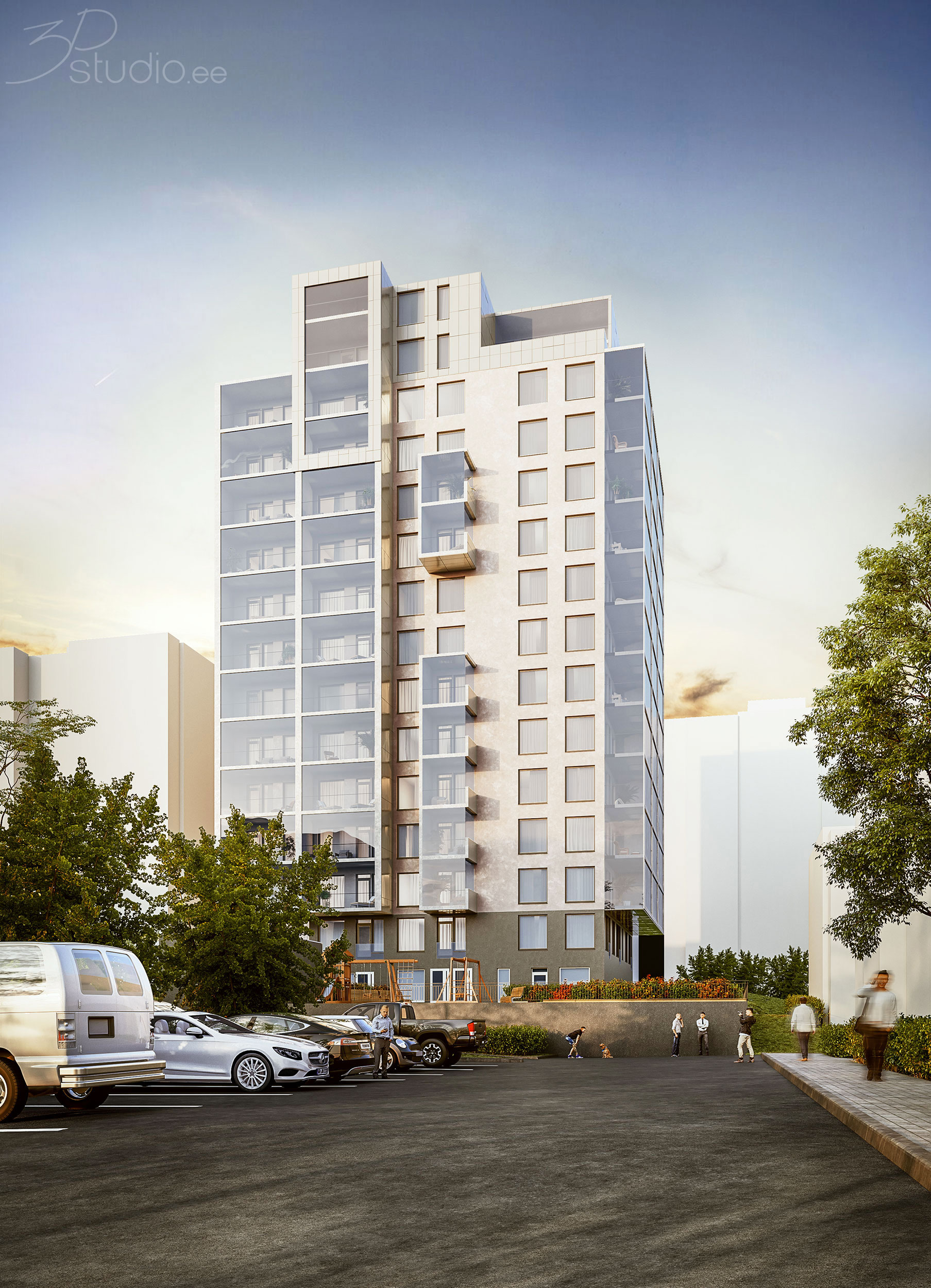 3D, visualisointi, mallinnus, kiinteistö, myynti, kuvat, 