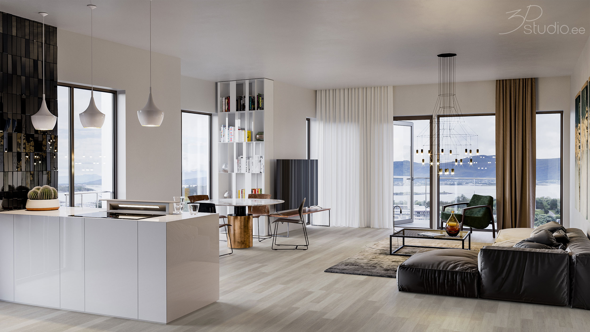 3d, визуализация, архитектура, недвижимость, продажи, изображений