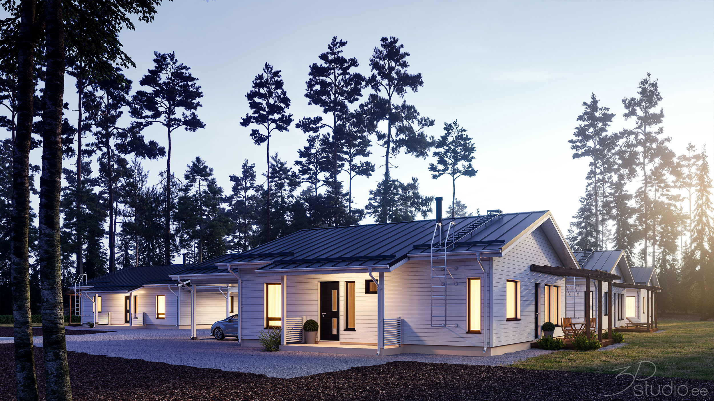 Myynnin-kuva, 3D, Kiinteistökehitys, Hietaniementie