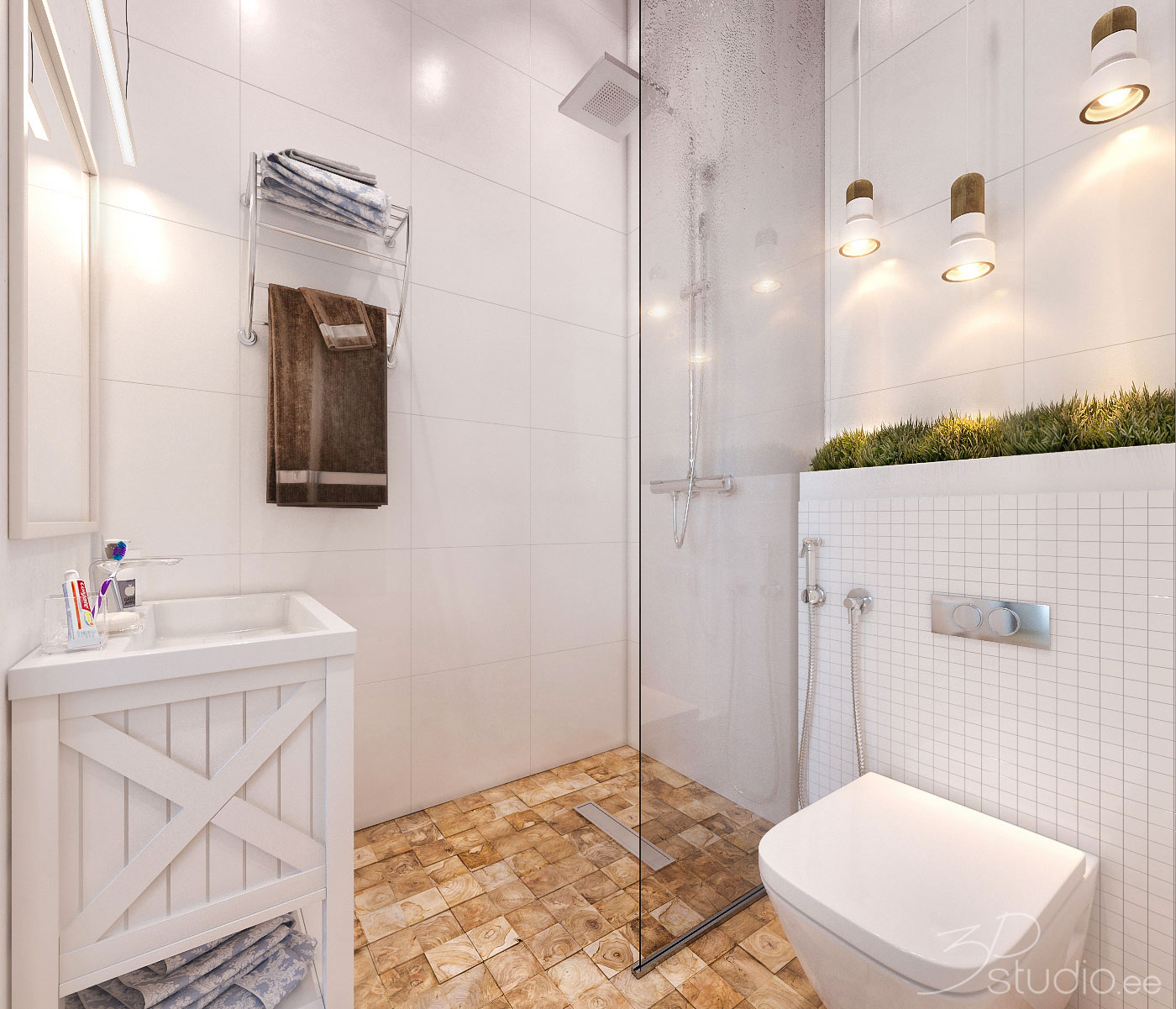 vannitoa 3D visualisatsioon